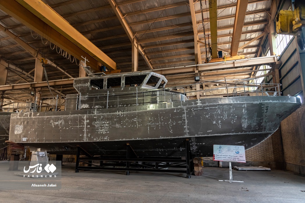 تصاویر: کارخانه ساخت کشتی‌های غول پیکر در بوشهر