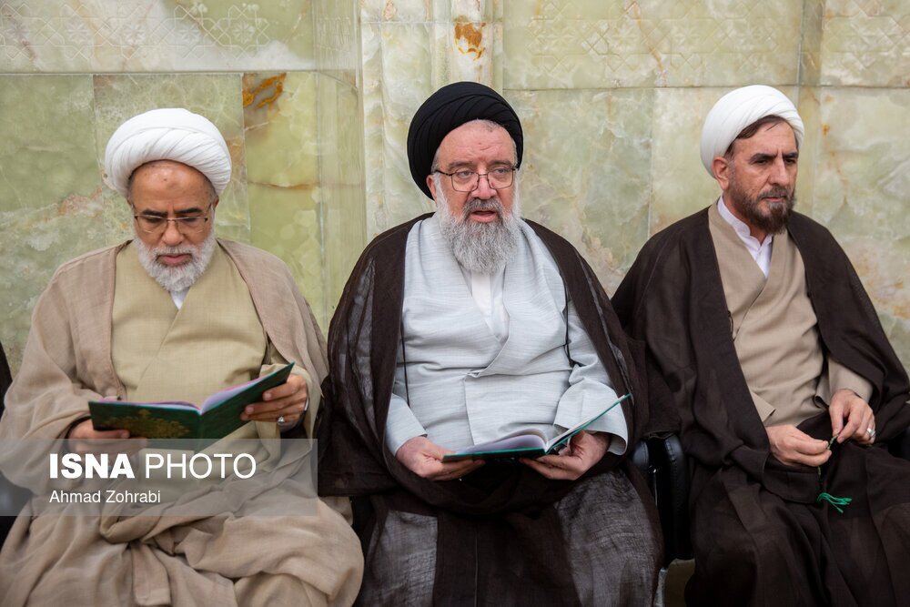 تصاویر: مراسم بزرگداشت شهدای حرم حضرت شاهچراغ(ع) در قم