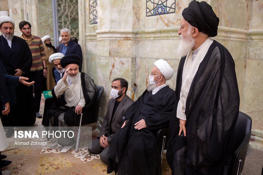 تصاویر: مراسم بزرگداشت شهدای حرم حضرت شاهچراغ(ع) در قم