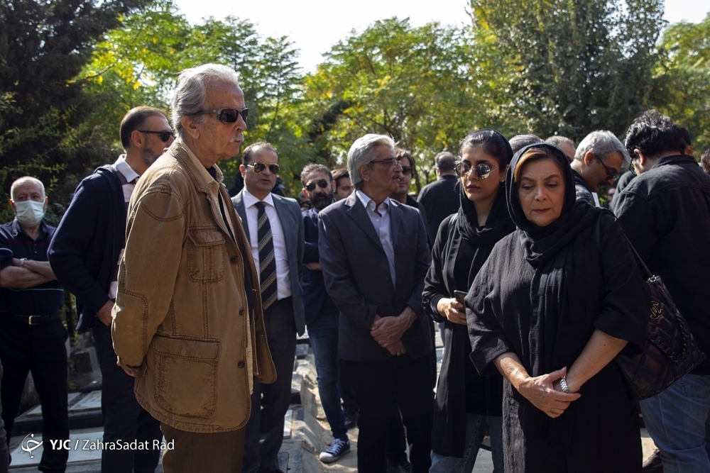 تصاویر: مراسم تشییع پیکر جلال مقامی