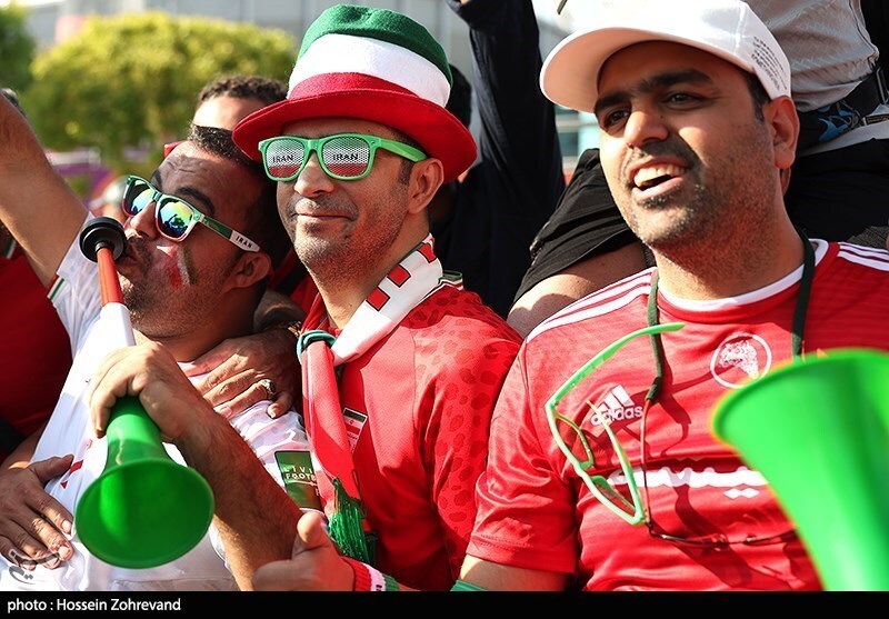 تصاویر: حاشیه دیدار تیم‌های فوتبال ایران و انگلیس- جام جهانی 2022