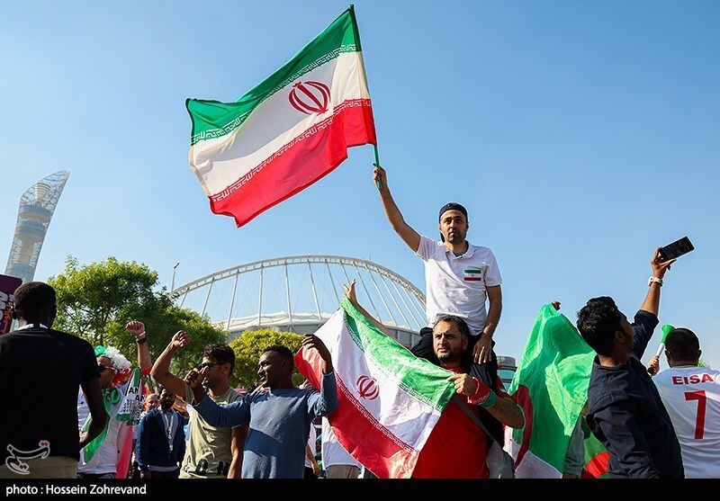تصاویر: حاشیه دیدار تیم‌های فوتبال ایران و انگلیس- جام جهانی 2022