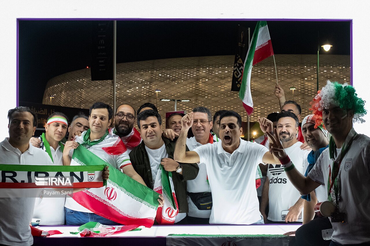 تصاویر: هواداران تیم های ملی فوتبال- ایران و آمریکا