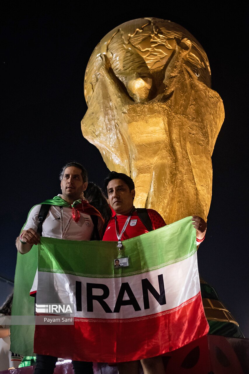 تصاویر: هواداران تیم های ملی فوتبال- ایران و آمریکا