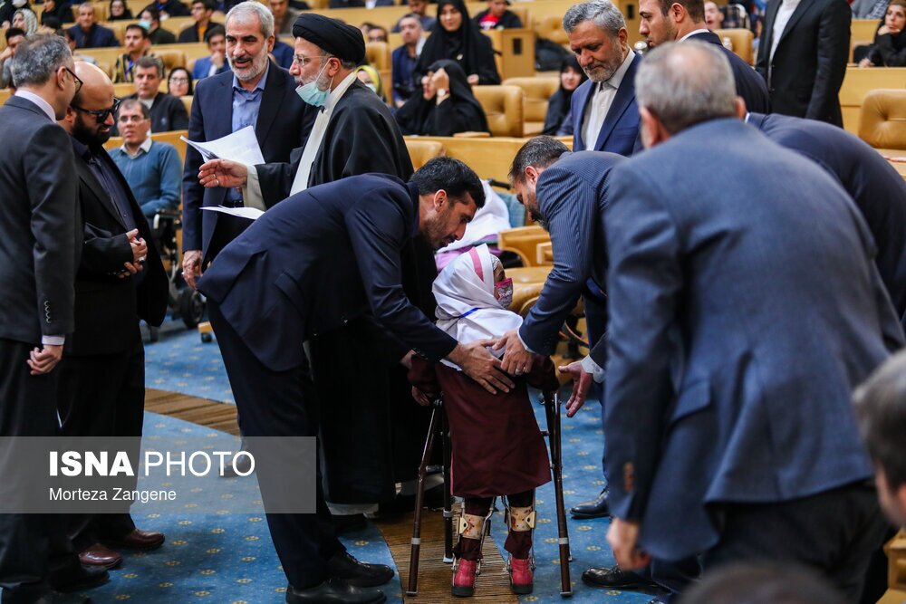 تصاویر: مراسم گرامیداشت «روز جهانی افراد دارای معلولیت» با حضور رییس جمهور