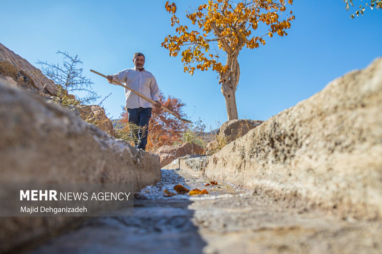 تصاویر: حیات قنات‌ها در روستاهای یزد