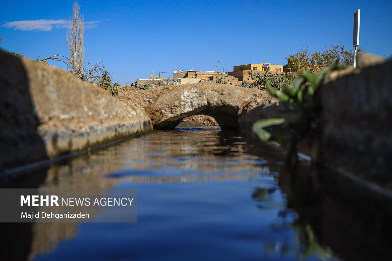 تصاویر: حیات قنات‌ها در روستاهای یزد
