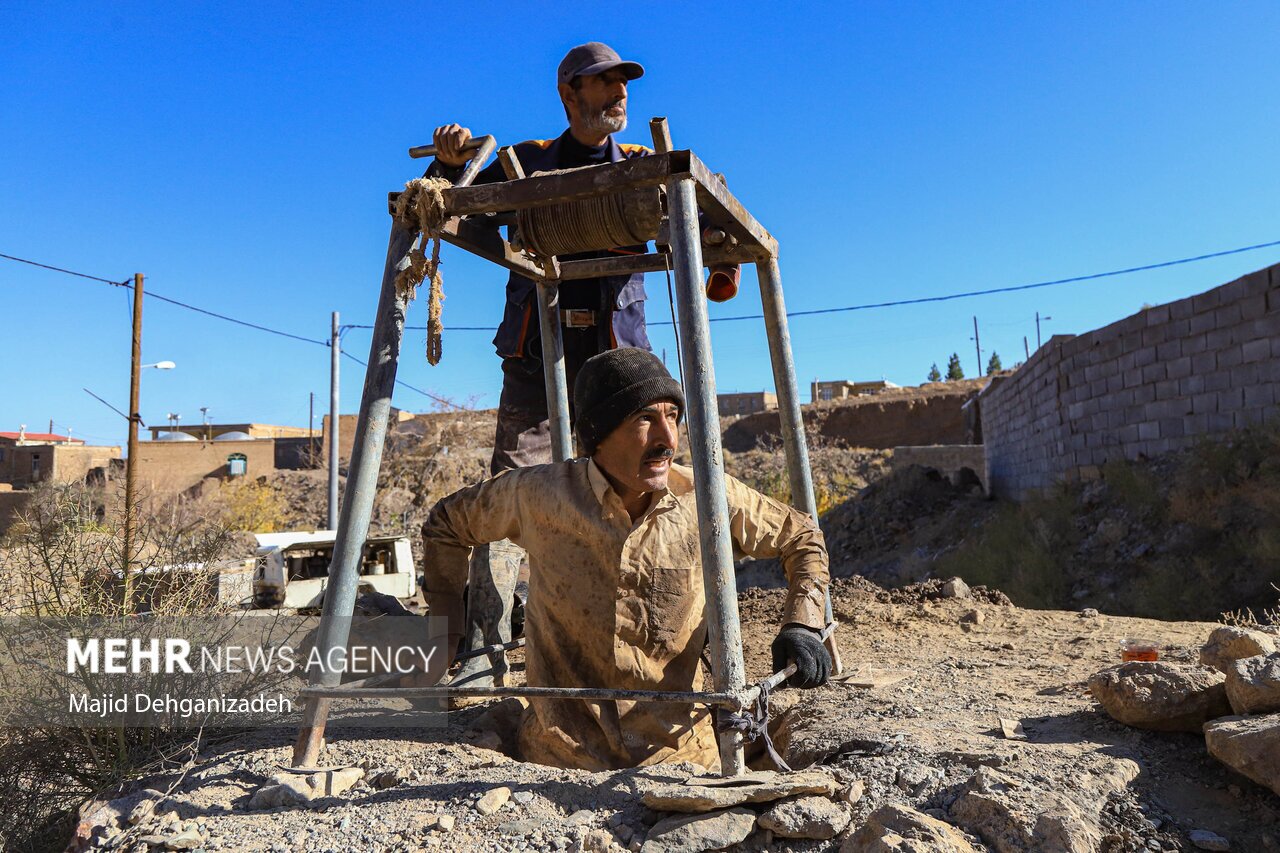 تصاویر: حیات قنات‌ها در روستاهای یزد