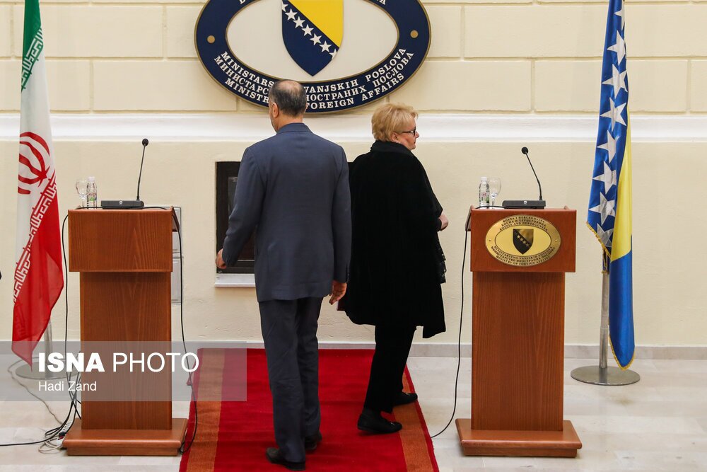 تصاویر: دیدار امیرعبداللهیان با وزیر خارجه بوسنی هرزگوین