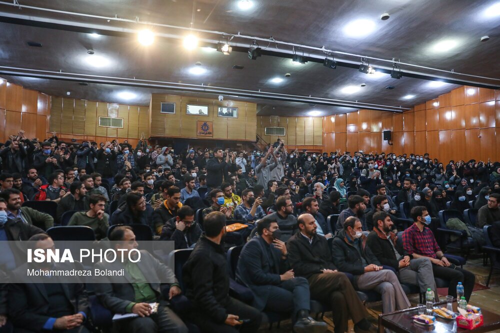 تصاویر: حضور سخنگوی دولت در دانشگاه علم و صنعت