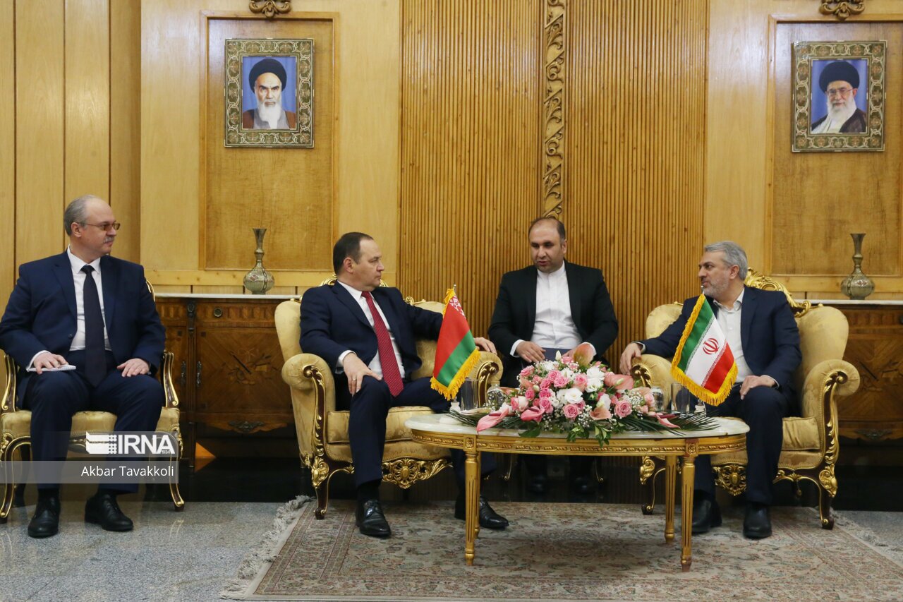 تصاویر: ورود نخست وزیر بلاروس به تهران
