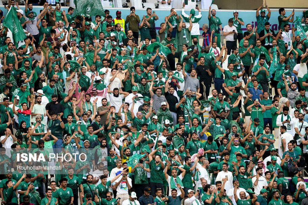 تصاویر: دیدار تیم‌های فوتبال عربستان - آرژانتین