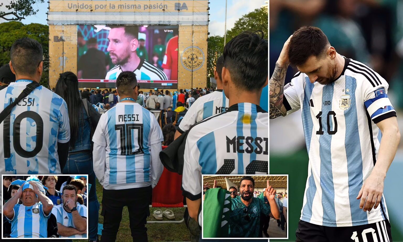 ۱۰ مورد از شوکه کننده ترین و عجیب ترین نتایج جام جهانی بعد از باخت آرژانتین به عربستان
