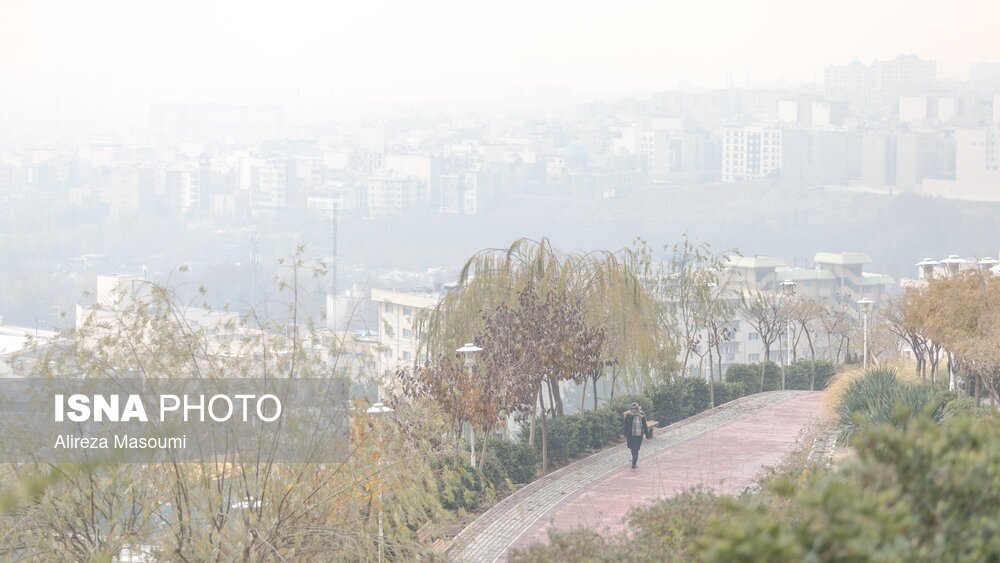 تصاویر: هشدار نارنجی برای هوای تهران