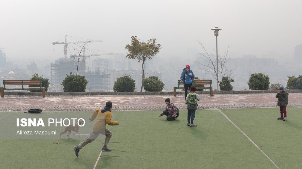 تصاویر: هشدار نارنجی برای هوای تهران