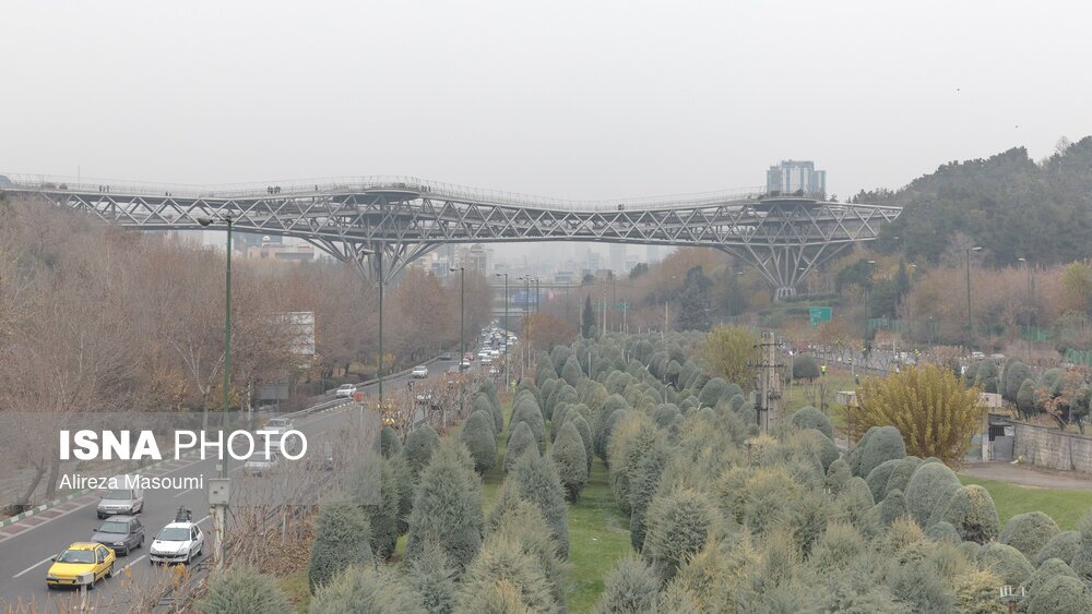 تصاویر: هشدار نارنجی برای هوای تهران