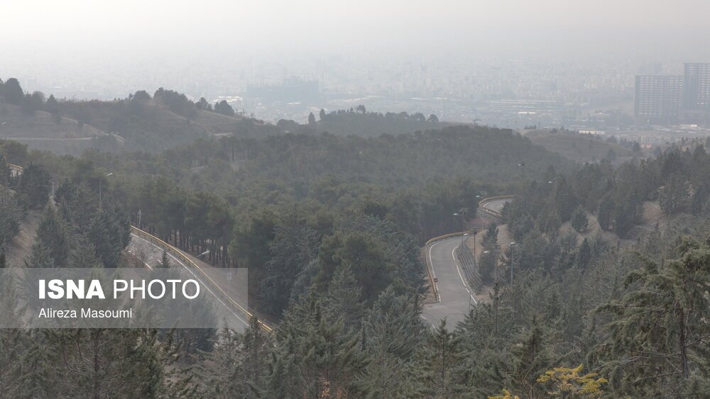 تصاویر: هشدار نارنجی برای هوای تهران