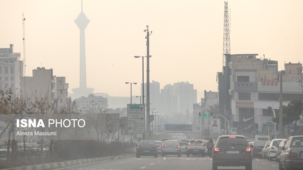 تصاویر: هشدار نارنجی برای هوای تهران