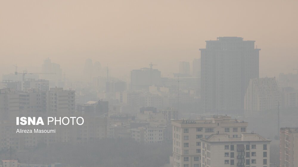 تصاویر: هشدار نارنجی برای هوای تهران