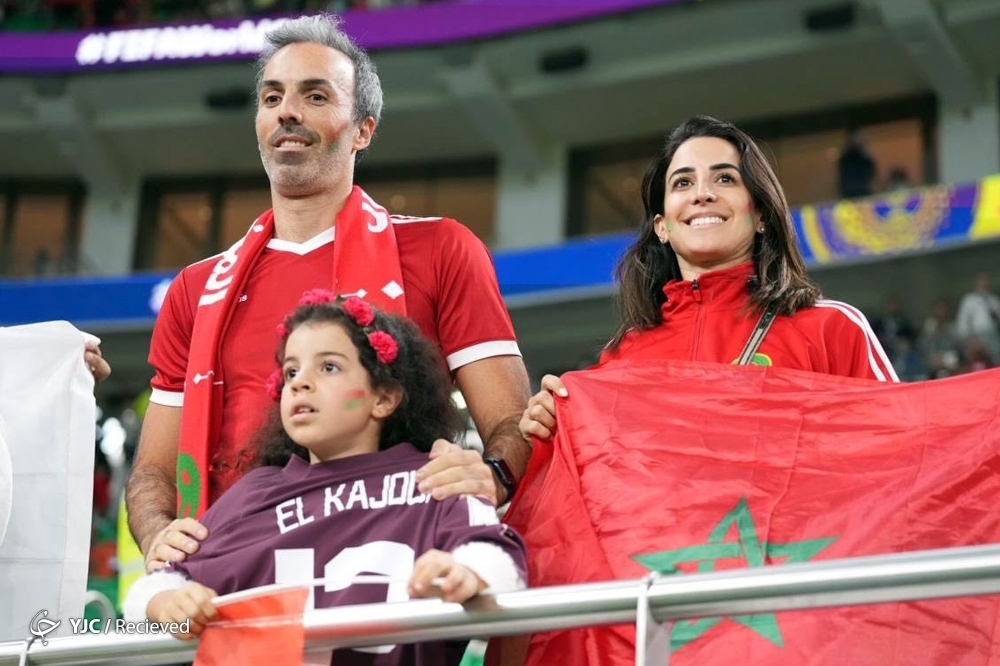 تصاویر: بازی پرتغال و مراکش
