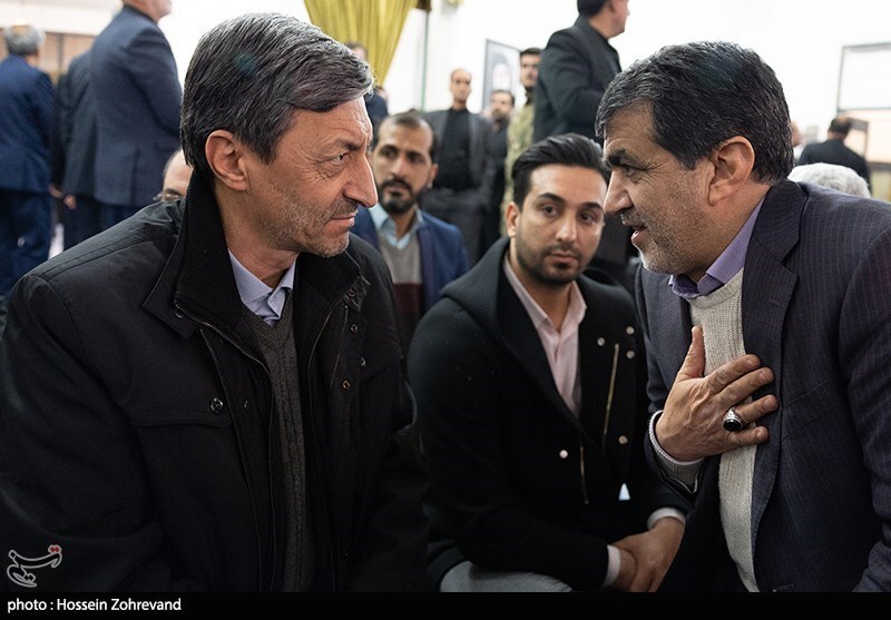 تصاویر: مراسم ترحیم رستم قاسمی