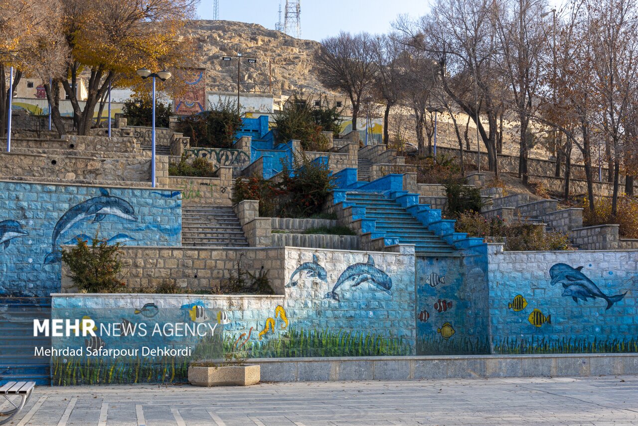 تصاویر: طبیعت پاییزی پارک ملت شهرکرد