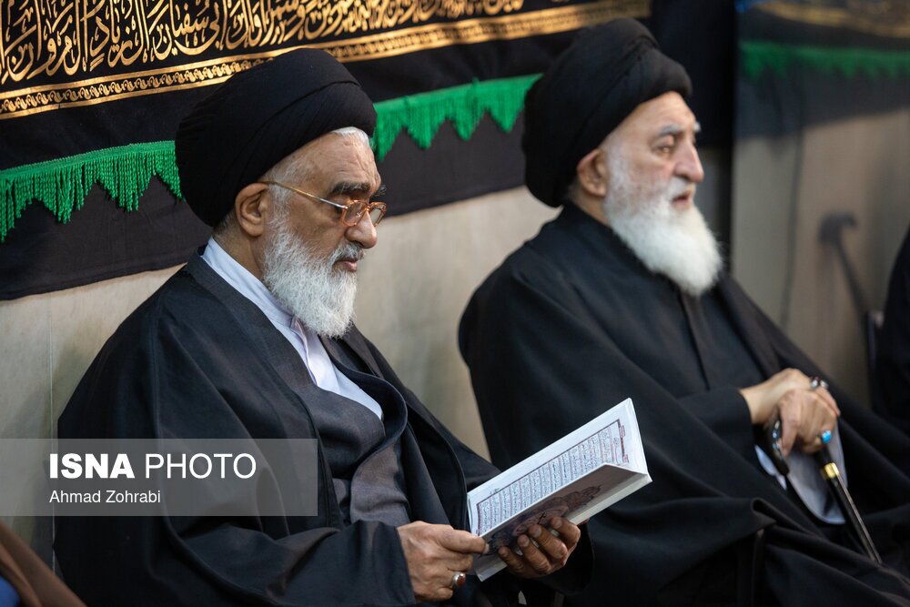 تصاویر: حضور علما و روحانیون برای عرض تسلیت رحلت آیت الله روحانی - قم