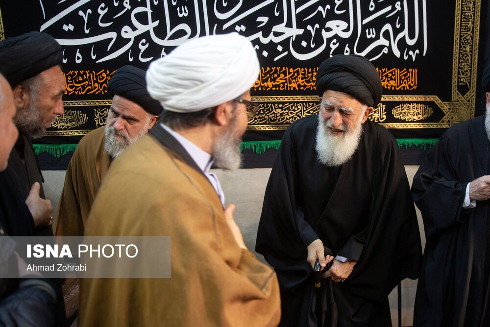 تصاویر: حضور علما و روحانیون برای عرض تسلیت رحلت آیت الله روحانی - قم