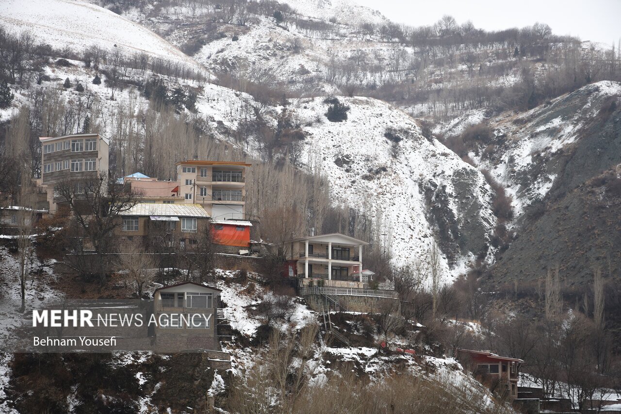 تصاویر: زیبایی جاده چالوس در اواخر پاییز