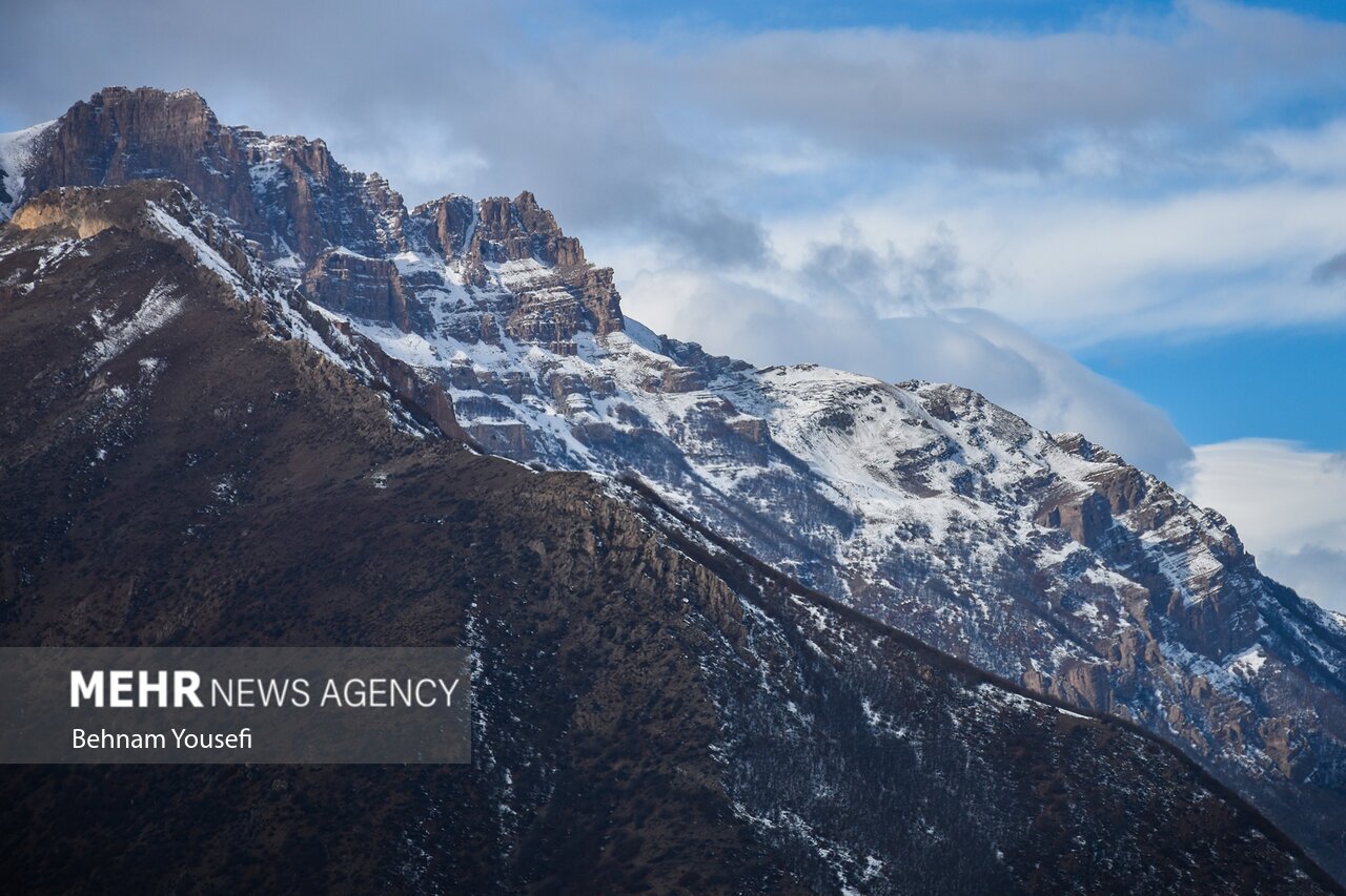 تصاویر: زیبایی جاده چالوس در اواخر پاییز