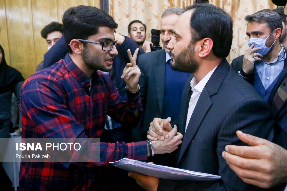 تصاویر: حضور سخنگوی دولت در دانشگاه بوعلی سینا همدان
