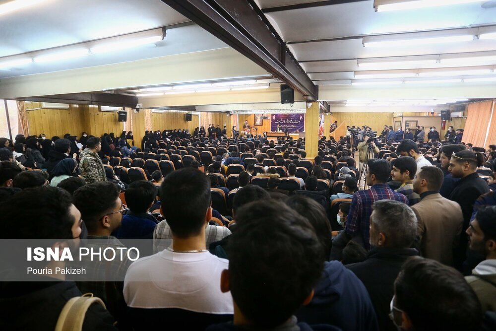 تصاویر: حضور سخنگوی دولت در دانشگاه بوعلی سینا همدان