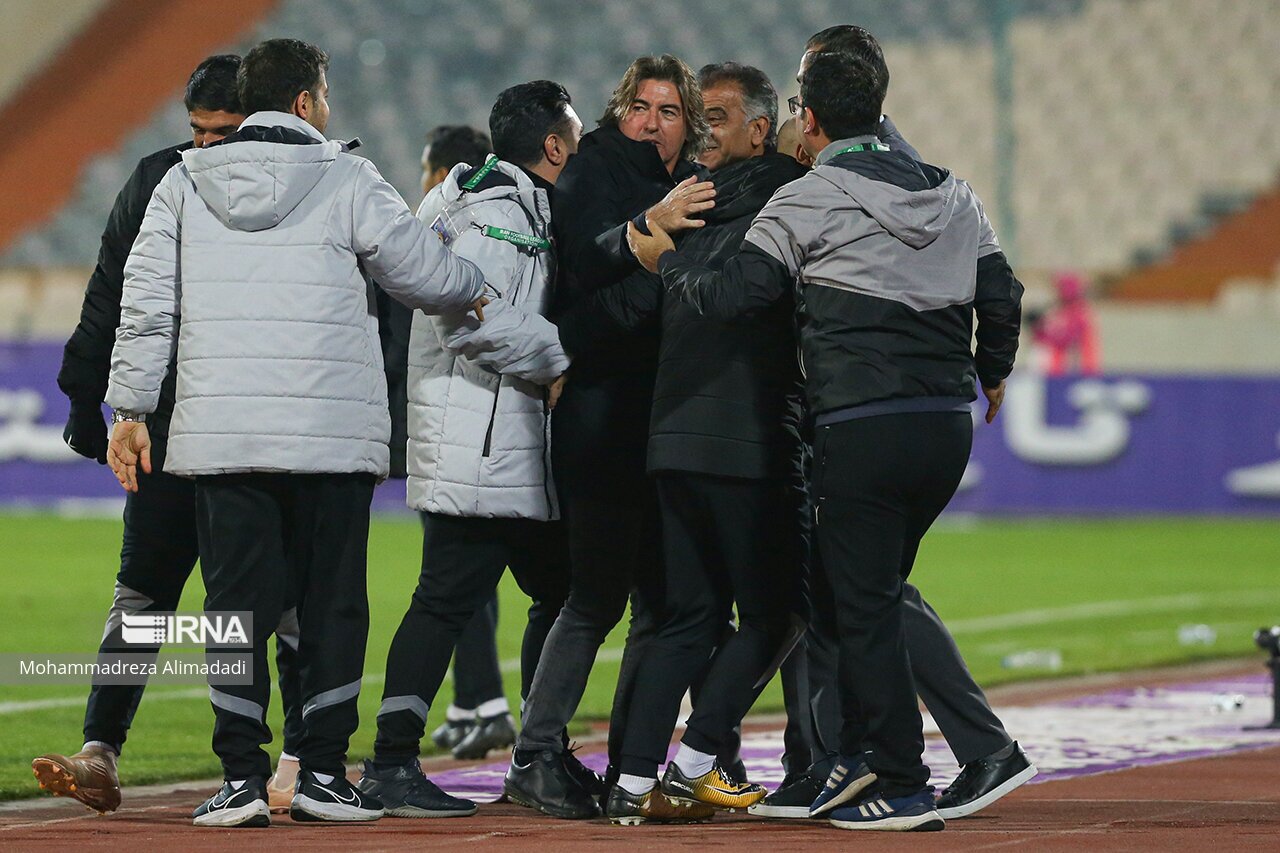 تصاویر: لیگ برتر فوتبال - شهرآورد ۹۹ پایتخت