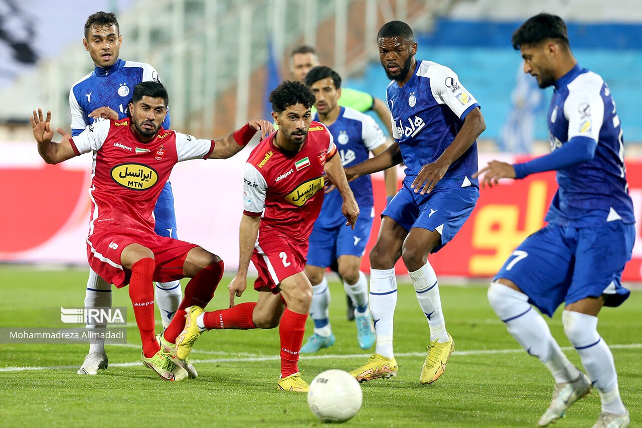 تصاویر: لیگ برتر فوتبال - شهرآورد ۹۹ پایتخت