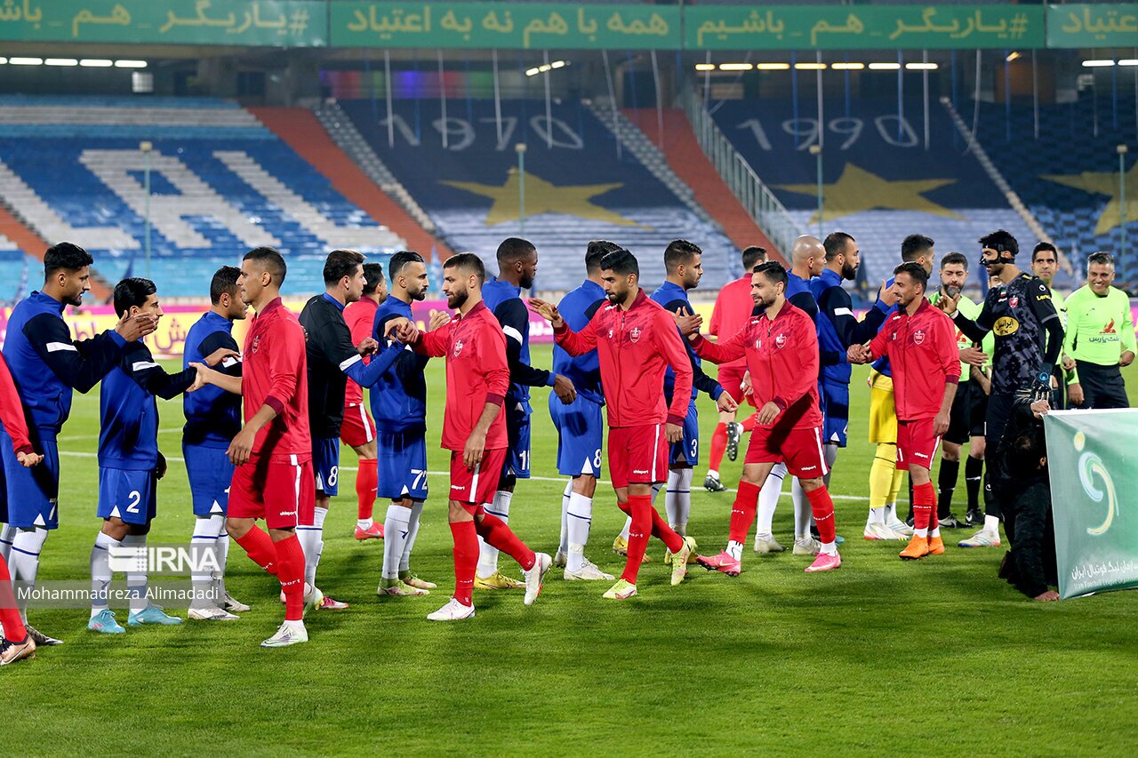 تصاویر: لیگ برتر فوتبال - شهرآورد ۹۹ پایتخت