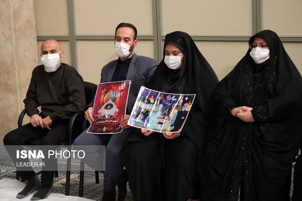 تصاویر: دیدار خانواده‌های شهدای حادثه تروریستی حرم مطهر شاهچراغ (ع) با مقام معظم رهبری