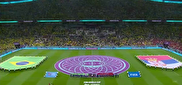 ویدیو /  نورپردازی خیره‌کننده استادیوم بازی صربستان و برزیل