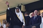 ویدیو /  واکنش امیر قطر به برد ایران مقابل ولز