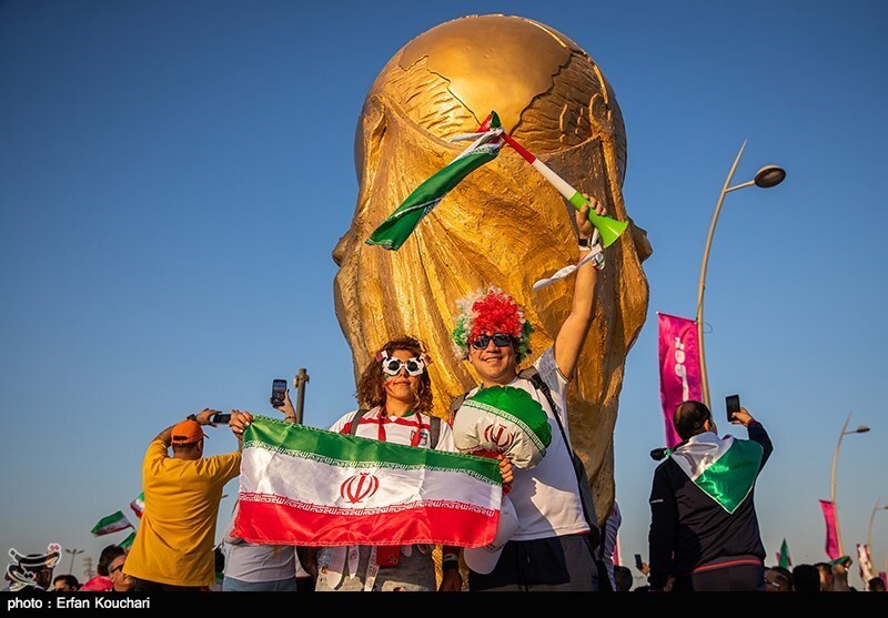 تصاویر: در حاشیه دیدار تیم‌های ایران و ولز