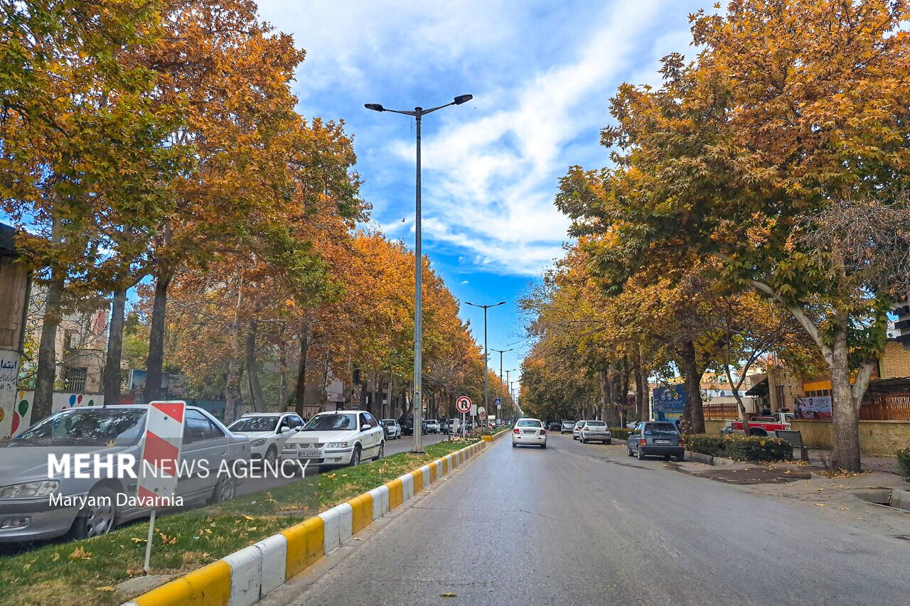 تصاویر: حال و هوای پاییزی بجنورد