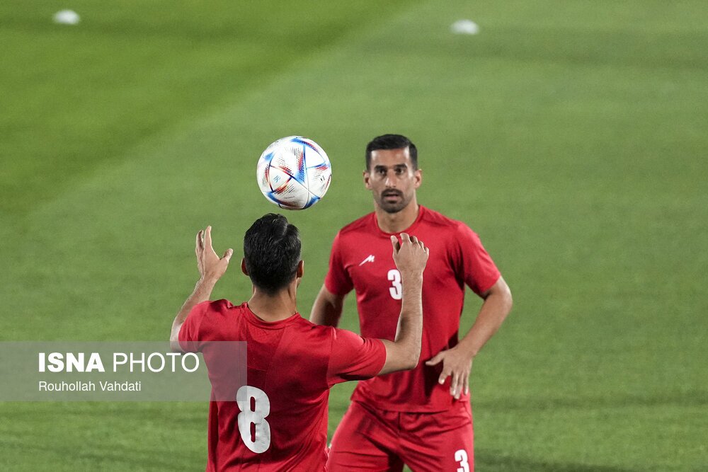 تصاویر: تمرین تیم ملی فوتبال ایران پیش از بازی با آمریکا
