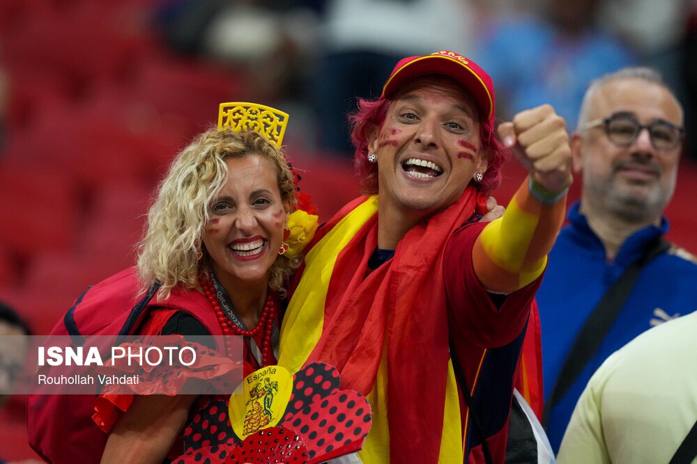 تصاویر: دیدار تیم اسپانیا و آلمان