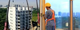 ویدیو / ساخت آپارتمانی ۱۰ طبقه و مقاوم در برابر زلزله در ۲۸ ساعت
