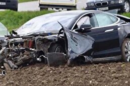 ویدیو / سانحه رانندگی ترسناک برای یک فوتبالیست در بلژیک