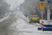 ویدیو / یازدهمین روز از بهار؛ بارش برف شهرستان دلفان استان لرستان را سفید پوش کرد