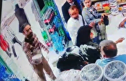 ویدیویی جنجالی در فضای مجازی: مردی که روی سر دو خانم بدون حجاب ماست ریخت