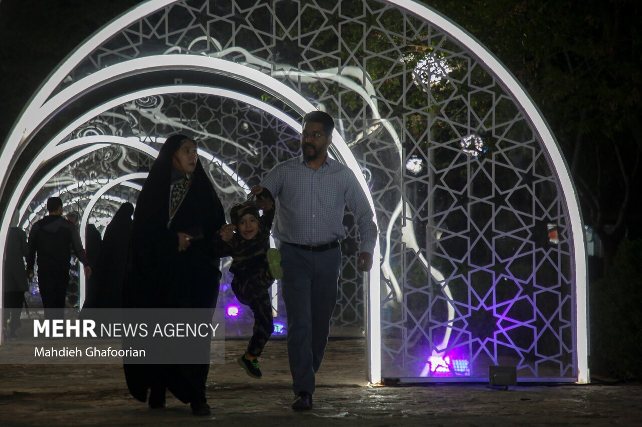 تصاویر: نخستین جشنواره هنر‌های نوری کشور