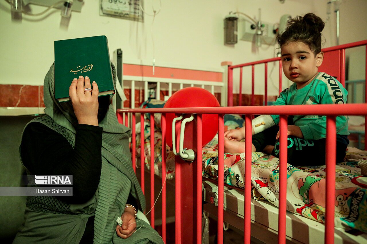 تصاویر: شب نوزدهم رمضان- بیمارستان کودکان