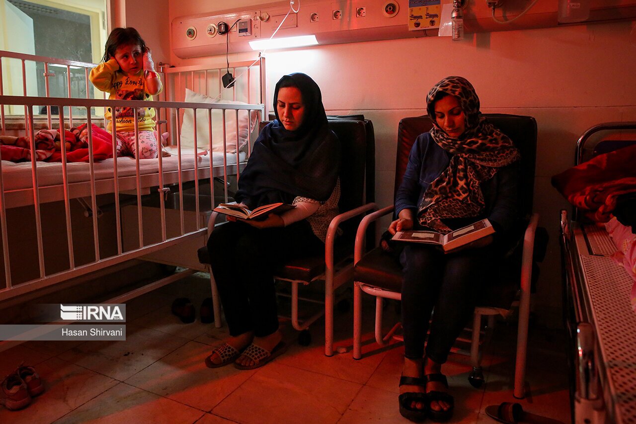 تصاویر: شب نوزدهم رمضان- بیمارستان کودکان