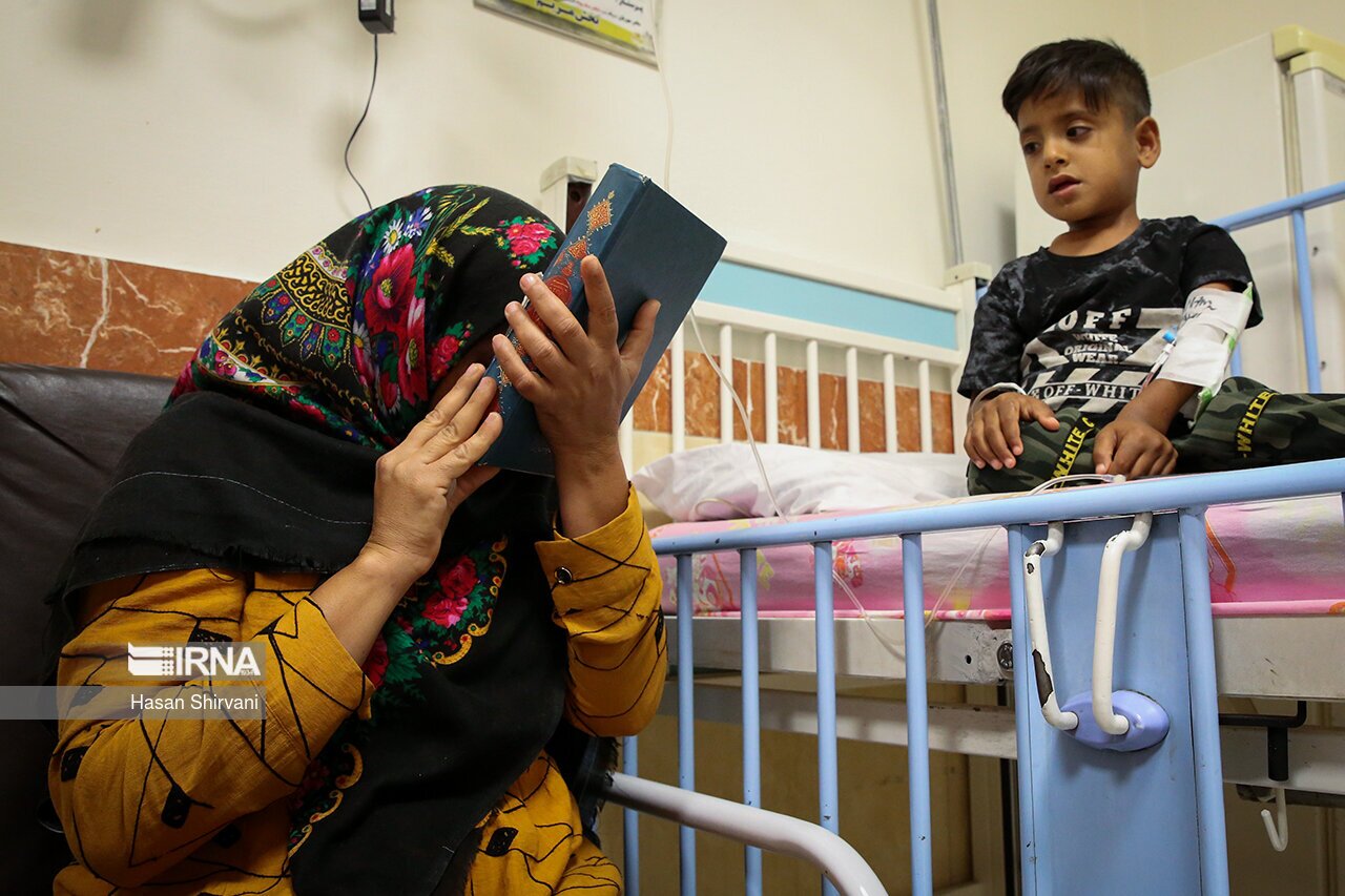 تصاویر: شب نوزدهم رمضان- بیمارستان کودکان